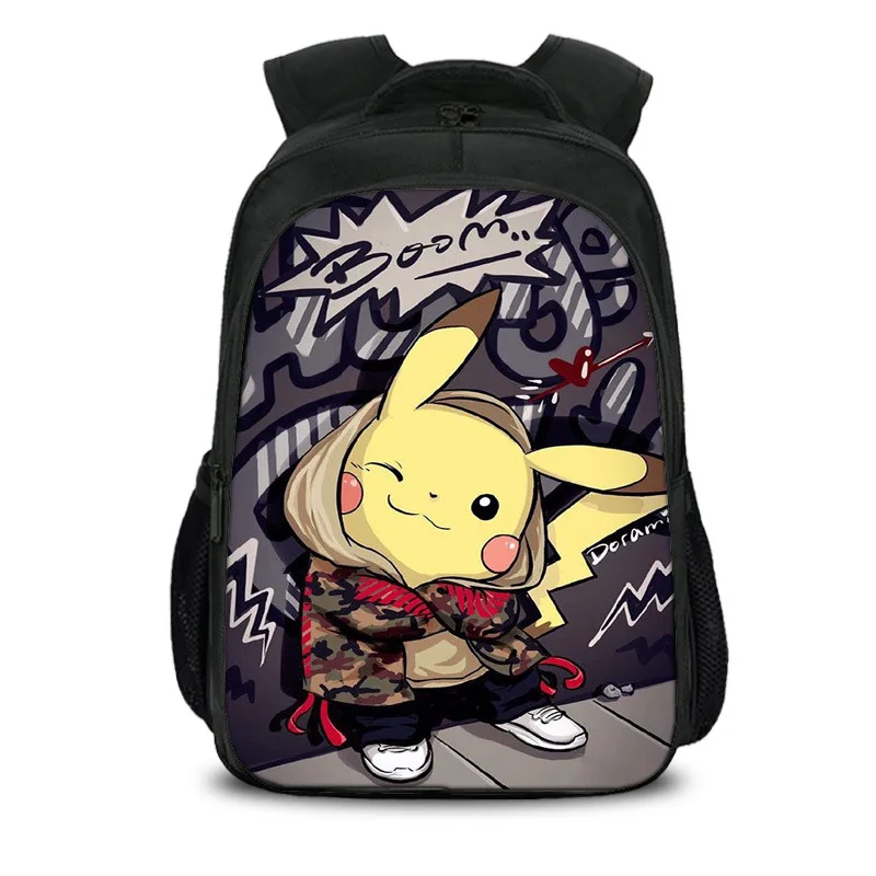 Cartoon Pikachou Double-layer Backpack Pockets Monsters School Notebook Bag Gifts for Kids Friends
Cartoon Pikachou Double-layer Backpack Pockets Monsters School Notebook Bag Gifts for Kids Friends