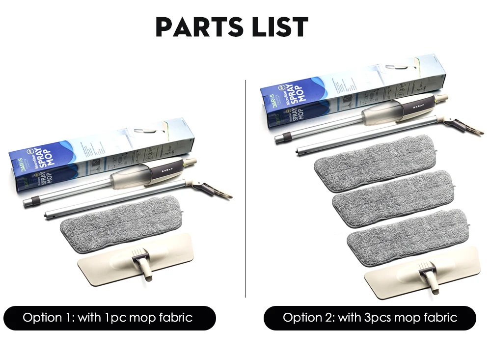 Spray Floor Mop with Reusable Microfiber Pads 360 Degree Handle Mop for Home Kitchen Laminate Wood Ceramic Tiles Floor Cleaning
Spray Floor Mop with Reusable Microfiber Pads 360 Degree Handle Mop for Home Kitchen Laminate Wood Ceramic Tiles Floor Cleaning