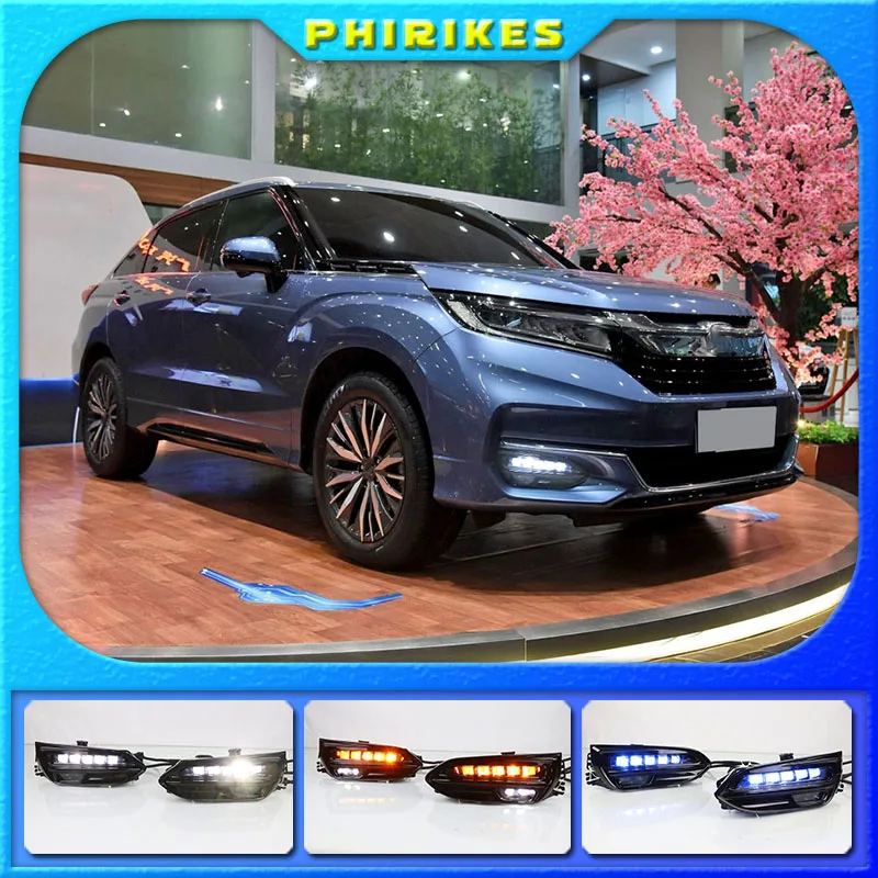 1 Set DRL Daytime Running Lights Daylight 12V ABS Fog Lamp Cover With Turn Yellow Signal Light For Honda AVANCIER 2020
1 Set DRL Daytime Running Lights Daylight 12V ABS Fog Lamp Cover With Turn Yellow Signal Light For Honda AVANCIER 2020