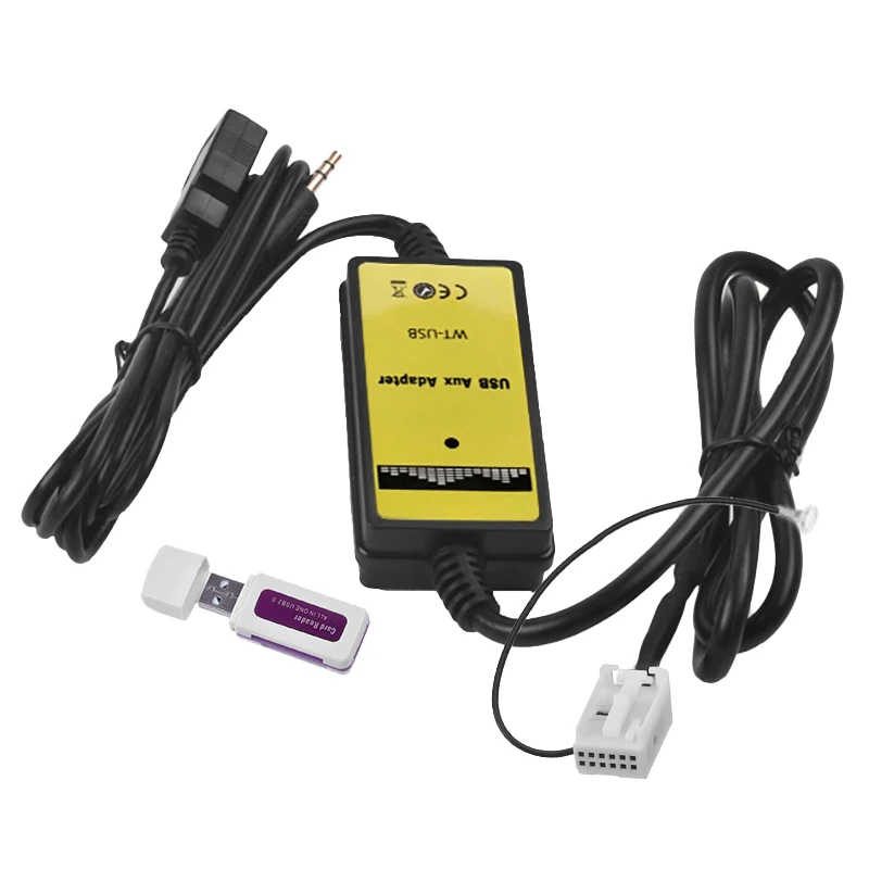 Car CD Adapter AUX USB 12P Connect CD Changer for Transporter T5 Tiguan Touareg Touran Rabbit
Car CD Adapter AUX USB 12P Connect CD Changer for Transporter T5 Tiguan Touareg Touran Rabbit