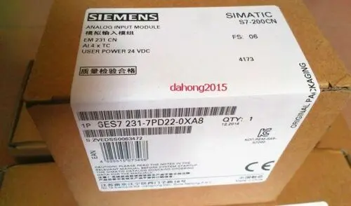 Новый в коробке 1 шт. Siemens PLC 6ES7 231-7PD22-0XA8 231 7PD22-0XA0 # exp | Безопасность и защита