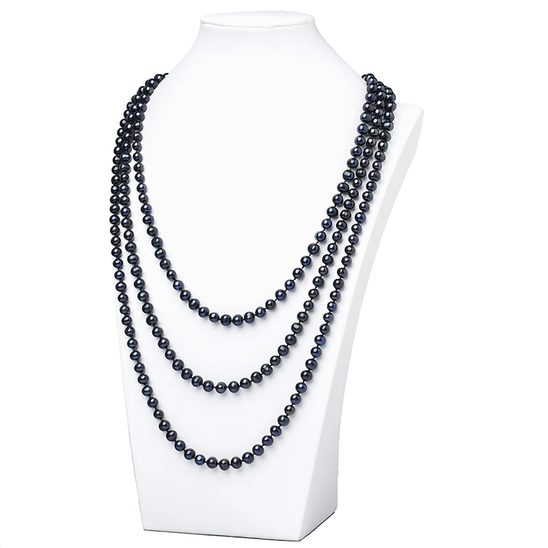 New 6-7mm Pure Freshwater Natural Pearls Diy Handmade Necklace 86inch Suitable For Valent ine's Day H456
New 6-7mm Pure Freshwater Natural Pearls Diy Handmade Necklace 86inch Suitable For Valent ine's Day H456