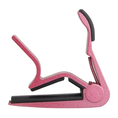 Metal Quick Change Key Capo Clamp for Acoustic Electric Guitar Pink
Metal Quick Change Key Capo Clamp for Acoustic Electric Guitar Pink