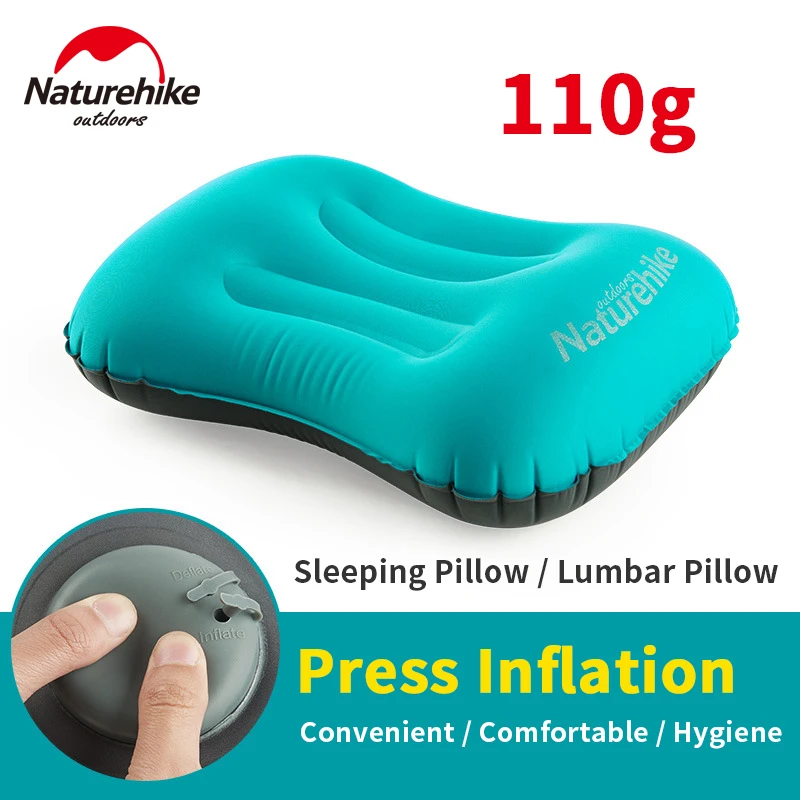 Naturehike 2022 New Upgrade Press Inflatable Pillow Ultralight 110g Portable Travel Outdoors Camping Office Comfortable Pillow
Naturehike 2022 New Upgrade Press Inflatable Pillow Ultralight 110g Portable Travel Outdoors Camping Office Comfortable Pillow
