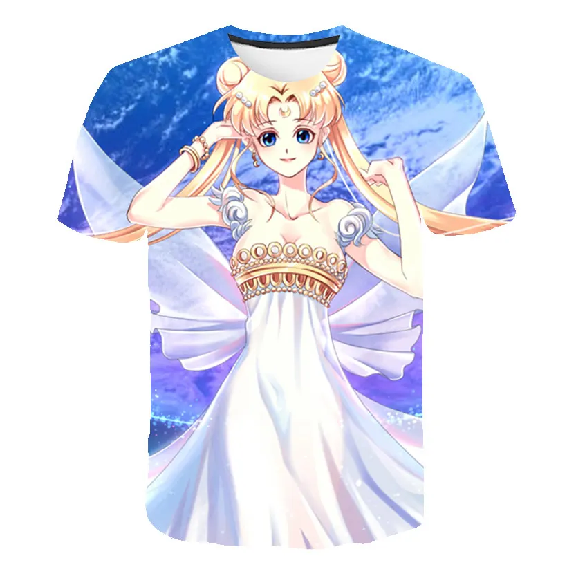 Summer Boys and Girls Little Fairy Polyester FabricAnime Cartoon Element Round Neck T-Shirt Beautiful Short Sleeve Trendy Sty
Summer Boys and Girls Little Fairy Polyester FabricAnime Cartoon Element Round Neck T-Shirt Beautiful Short Sleeve Trendy Sty