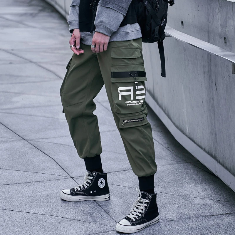 Streetwear Casual Harem Men's Pants Fashion Solid Joggers Men Zipper Pockets Ankle-length Cargo Pants
Streetwear Casual Harem Men's Pants Fashion Solid Joggers Men Zipper Pockets Ankle-length Cargo Pants
