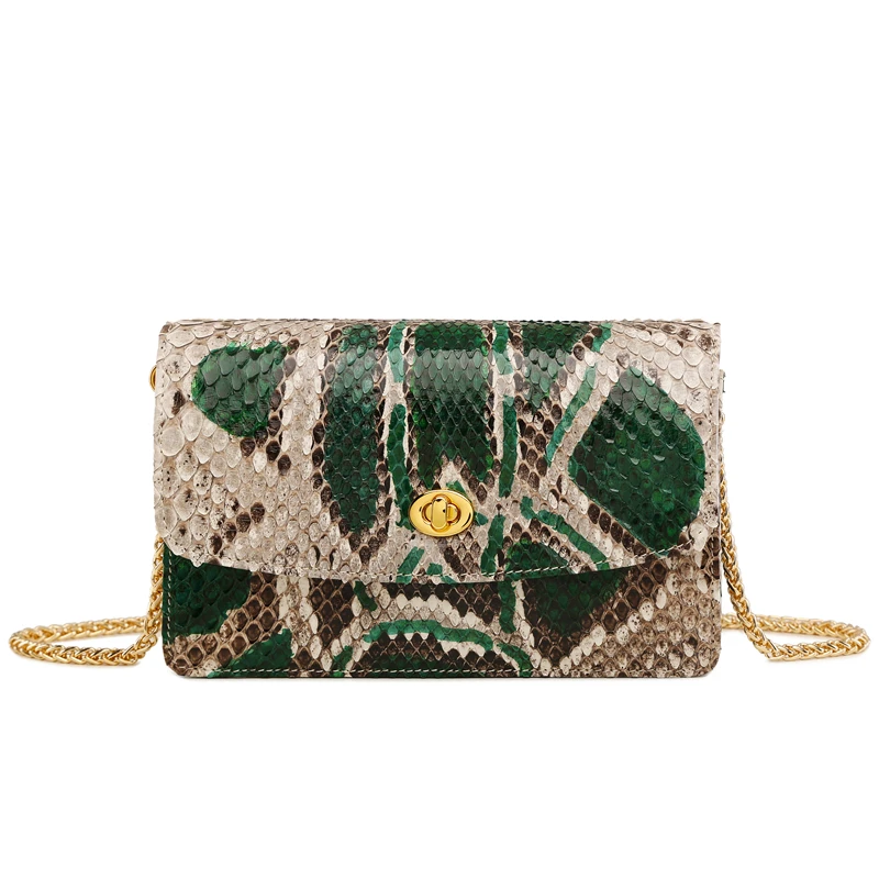 ejue Python skin Female bag new snake skin fashion women chain bag Female crossbody bag leisure Little bread women flap
ejue Python skin Female bag new snake skin fashion women chain bag Female crossbody bag leisure Little bread women flap