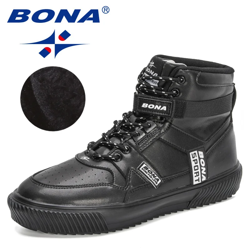 BONA 2022 New Designers High Top Shoes Men Fashion Plush Casual Winter Shoes Man Classic Wear Resitant Warm Footwear Mansculino
BONA 2022 New Designers High Top Shoes Men Fashion Plush Casual Winter Shoes Man Classic Wear Resitant Warm Footwear Mansculino