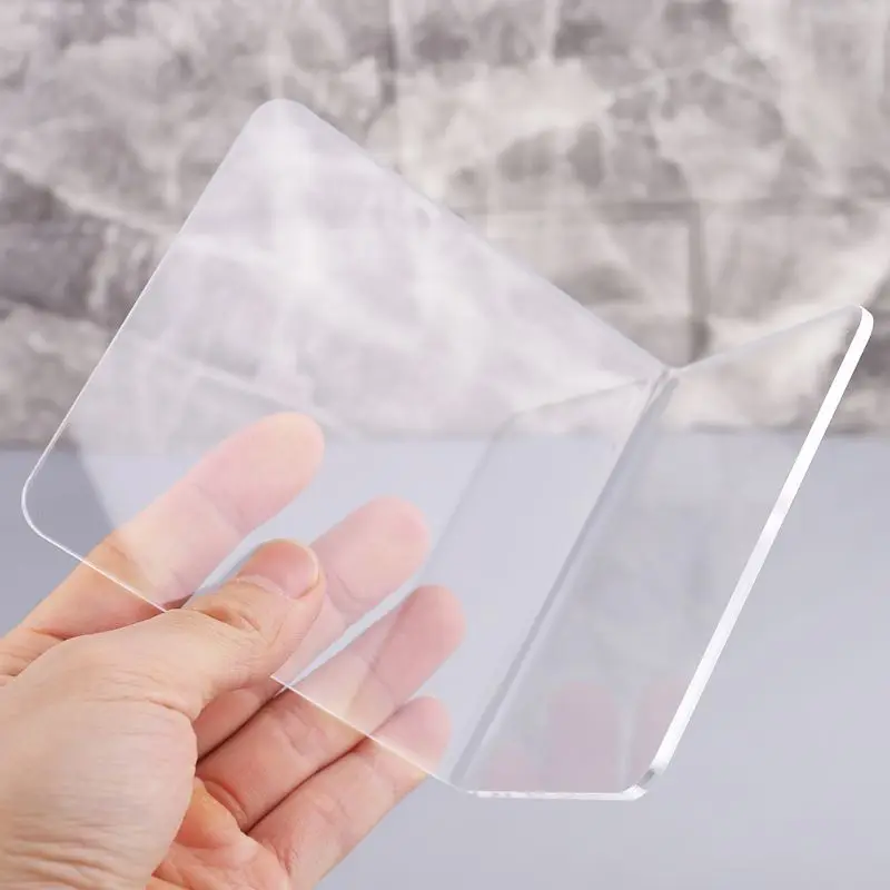 2Pcs Clear Acrylic Bookends L-shaped Desk Organizer Desktop Book Holder School Stationery Office Accessories
2Pcs Clear Acrylic Bookends L-shaped Desk Organizer Desktop Book Holder School Stationery Office Accessories