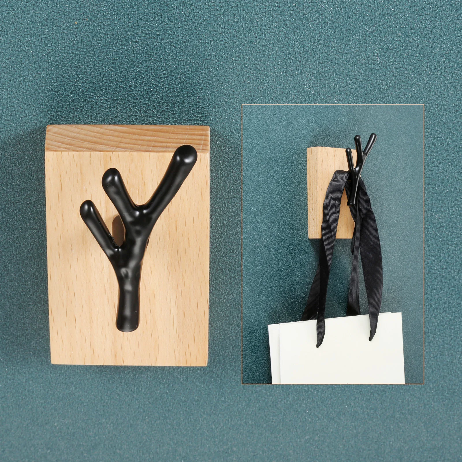 1pc Wall Mount Hook Branch Twig Antler Shape Beech Wood/Bamboo Alloy Hanger w/screw Art Rack key/hat/coat/bag Decor Hardware 
1pc Wall Mount Hook Branch Twig Antler Shape Beech Wood/Bamboo Alloy Hanger w/screw Art Rack key/hat/coat/bag Decor Hardware