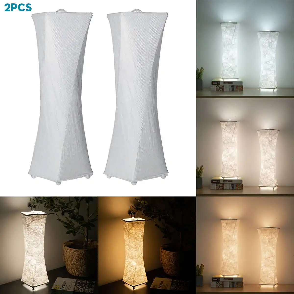 2PCS/Set Nordic Floor Lamp Fabric Floor Lamp for Living Room Bedroom Home Luminaire Study Room Decoration Lights Stand Lamp
2PCS/Set Nordic Floor Lamp Fabric Floor Lamp for Living Room Bedroom Home Luminaire Study Room Decoration Lights Stand Lamp
