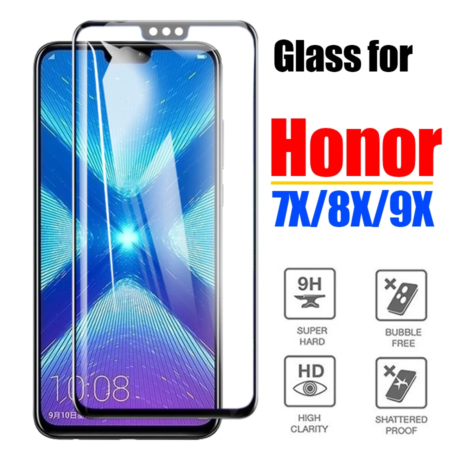 Защитное стекло для huawei honor 8x пленка из закаленного стекла huawey i huavei hauwei x 7x 9x