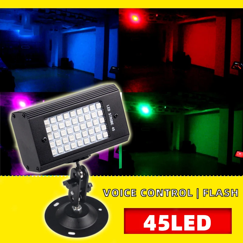 45 LED small strobes, sound activated flash, DJ mini flash stage light, KTV bar, USB color light, white light
45 LED small strobes, sound activated flash, DJ mini flash stage light, KTV bar, USB color light, white light