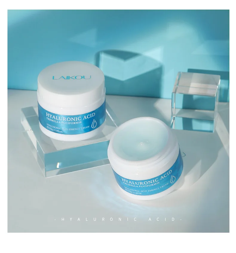 LAIKOU Hyaluronic Acid Essence Moisturizing Facial Cream Anti Aging Nourishing Improve Dryness Anti Wrinkle Repair Skin Care
LAIKOU Hyaluronic Acid Essence Moisturizing Facial Cream Anti Aging Nourishing Improve Dryness Anti Wrinkle Repair Skin Care