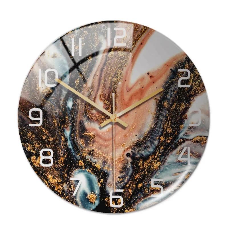 3D Acrylic Marble Pattern Wall Adhesive Clock Metal Needle Silent Electronic Clock Mechanism Modern Living Room Home Decoration
3D Acrylic Marble Pattern Wall Adhesive Clock Metal Needle Silent Electronic Clock Mechanism Modern Living Room Home Decoration