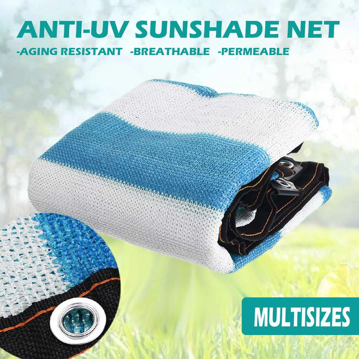 80% Sun Shade Sails Garden Awnings Net Shelter Sunshade Outdoor Car Cover Plant Greenhouse | Дом и сад