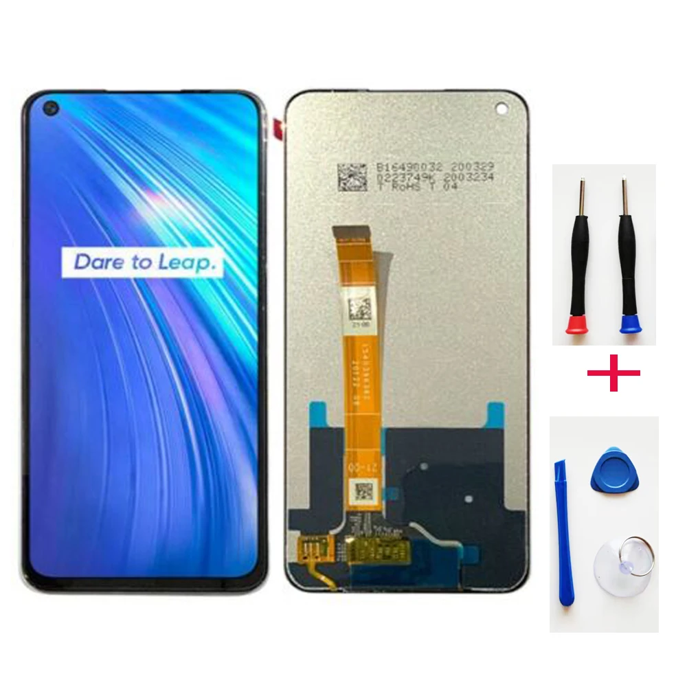 Original 6.5" For Oppo Realme 7 Global 4G RMX2155 LCD Display Screen Touch Digitizer with Frame
Original 6.5" For Oppo Realme 7 Global 4G RMX2155 LCD Display Screen Touch Digitizer with Frame