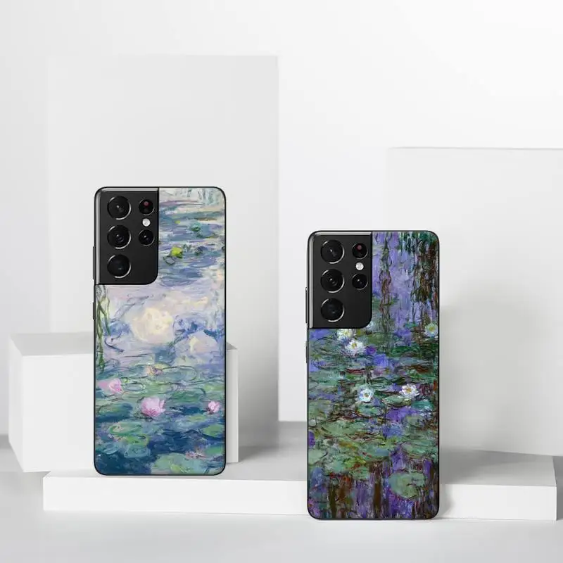 Monet Water Lilies Painting Phone Case For Samsung A51 A32 A52 A71 A50 A12 A21S S10 S20 S21 Plus Fe Ultra
Monet Water Lilies Painting Phone Case For Samsung A51 A32 A52 A71 A50 A12 A21S S10 S20 S21 Plus Fe Ultra