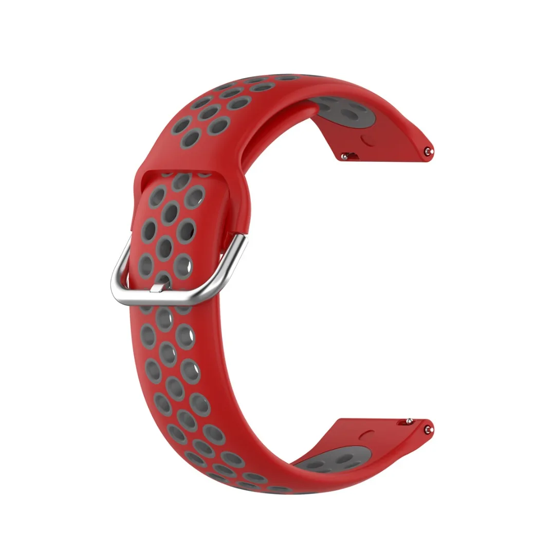 22mm Silicone Watch Strap Casual Dual Color Breathable Wrist Band For Xiaomi Color Watch/Samsung gear S3 Replacement Strap
22mm Silicone Watch Strap Casual Dual Color Breathable Wrist Band For Xiaomi Color Watch/Samsung gear S3 Replacement Strap