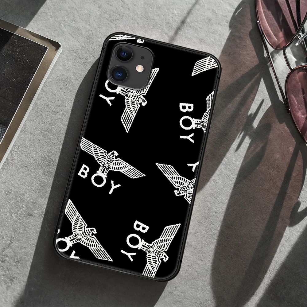 Fashion brand Boy London Phone Case Cover Hull For iphone 5 5s se 2020 6 6s 7 8 12 mini plus X XS XR 11 PRO MAX black Coque
Fashion brand Boy London Phone Case Cover Hull For iphone 5 5s se 2020 6 6s 7 8 12 mini plus X XS XR 11 PRO MAX black Coque