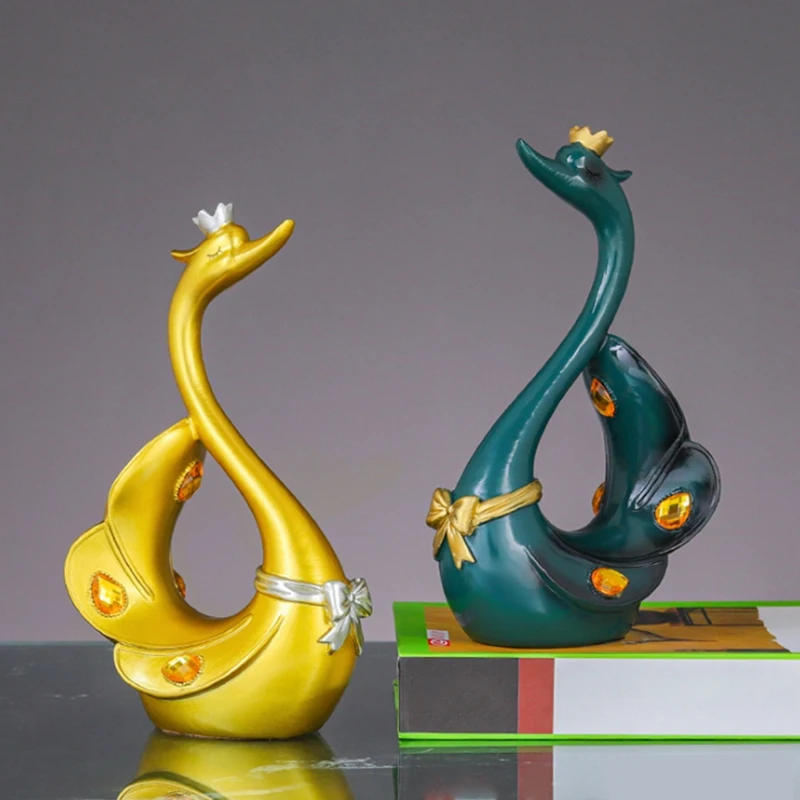 2PCS Modern Creative Phoenix Swan Resin Handicraft Ornaments Living Room TV Cabinet Wine Cabinet Home Decoration Gift
2PCS Modern Creative Phoenix Swan Resin Handicraft Ornaments Living Room TV Cabinet Wine Cabinet Home Decoration Gift