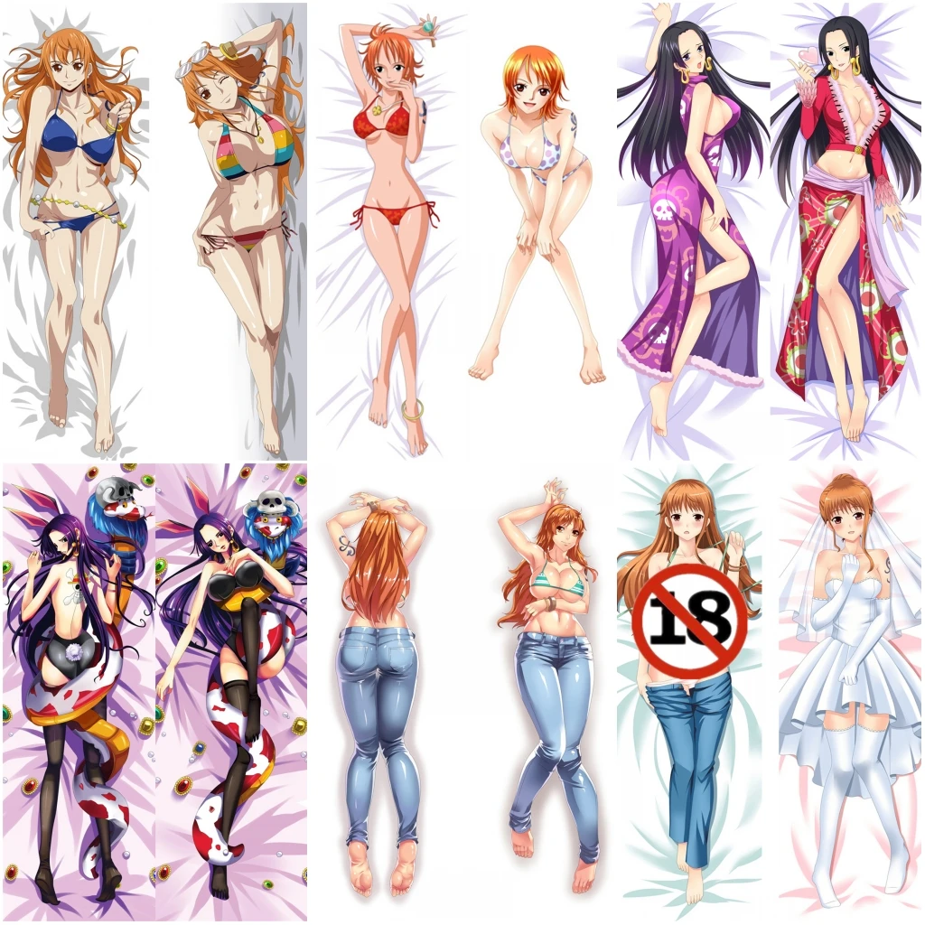 One Piece Nami Nico Robin Boa Hancock Sexy Cute Anime Dakimakura