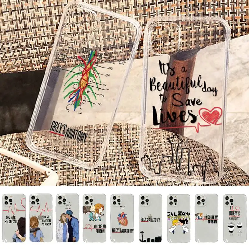 Greys Anatomy You are my person Phone Case for iphone 13 11 12 pro XS MAX 8 7 6 6S Plus X 5S SE 2020 XR case
Greys Anatomy You are my person Phone Case for iphone 13 11 12 pro XS MAX 8 7 6 6S Plus X 5S SE 2020 XR case