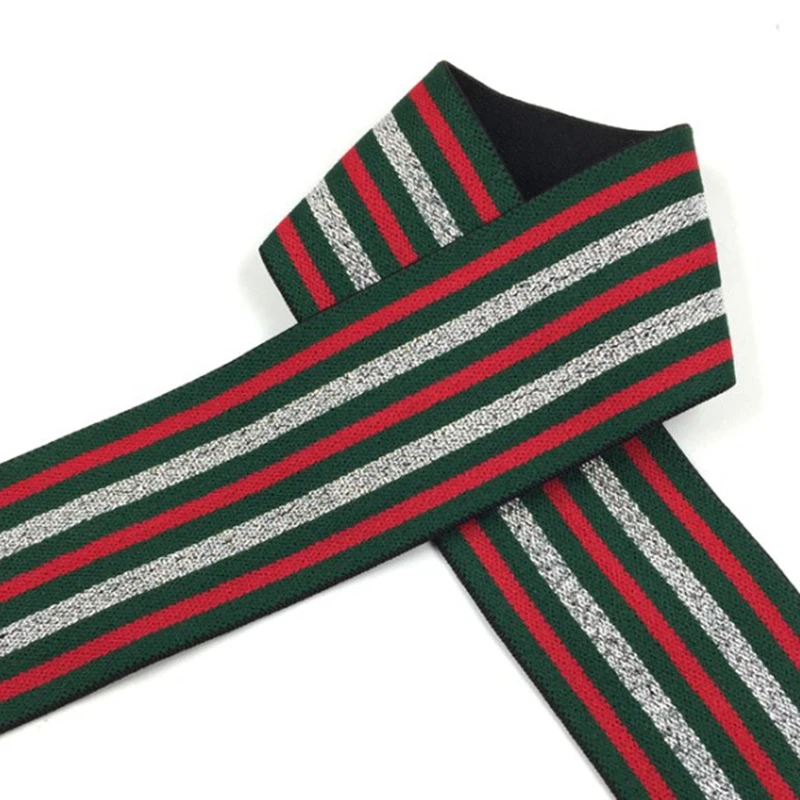 Рождественский Декор 40 мм плед Grosgrain Эластичная лента для рукоделия 5 двор с