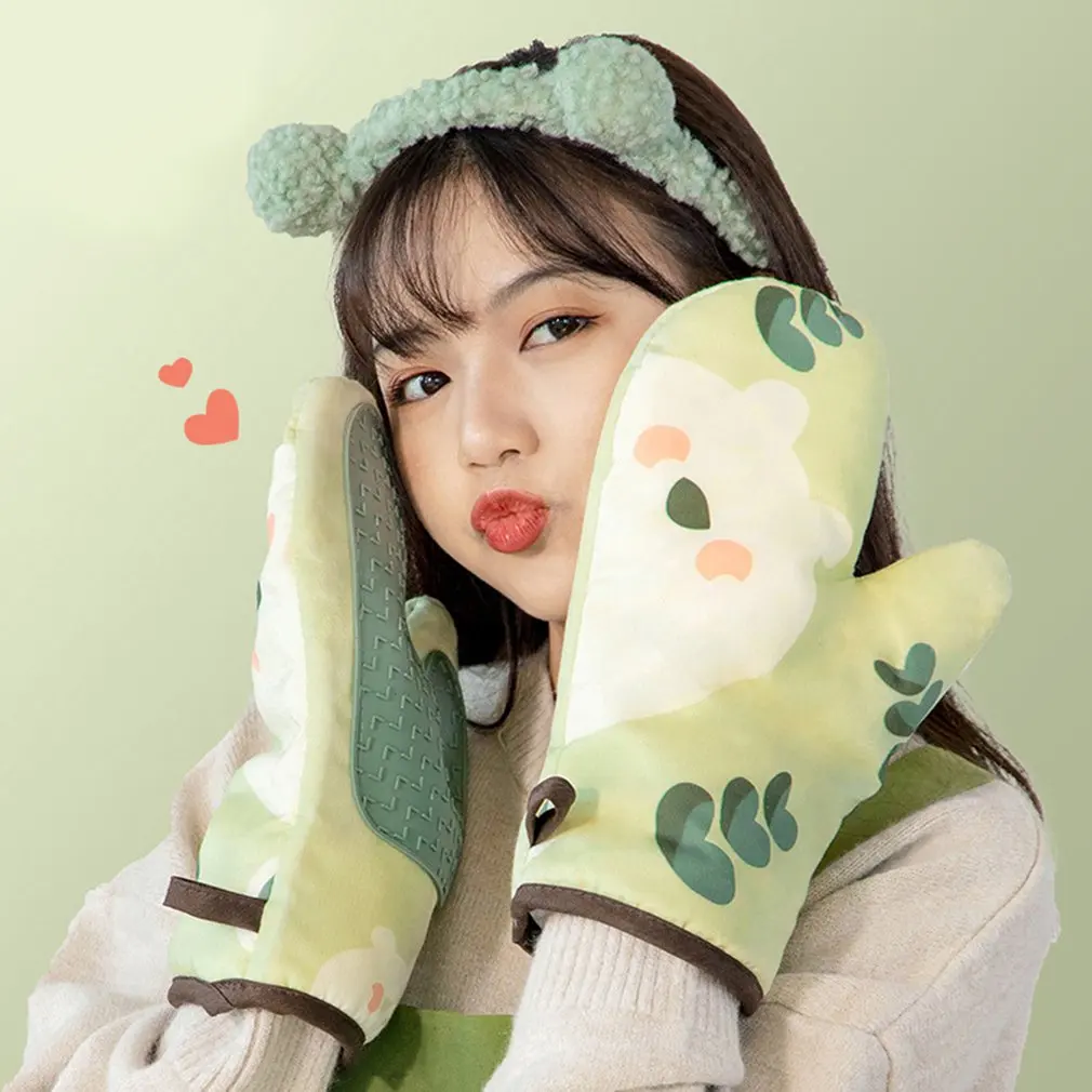 Oven glove insulated coaster hand clip cute grill insulated gloves grill kitchen microwave oven gloves cooking gloves
Oven glove insulated coaster hand clip cute grill insulated gloves grill kitchen microwave oven gloves cooking gloves