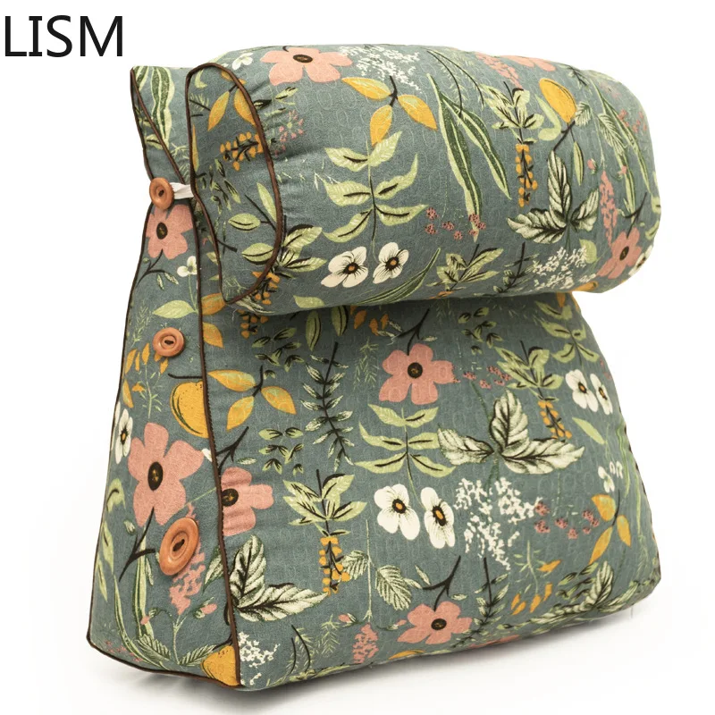 Large Bedside Support for Office Back Cushion Chair Triangle Cojines Bench Cushion Pillow Backrest Tatami Sofa Lumbar Pillow
Large Bedside Support for Office Back Cushion Chair Triangle Cojines Bench Cushion Pillow Backrest Tatami Sofa Lumbar Pillow