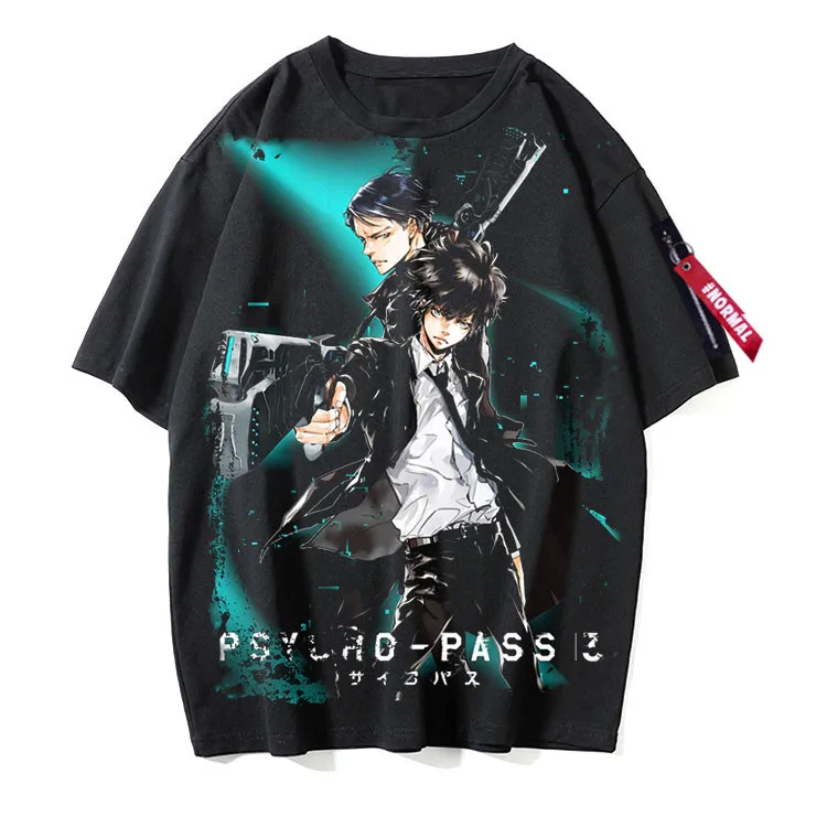 2021 Eucosm New PSYCHO-PASS Sinners of The System Black T-shirt Men and Women Anime Shirt Anime Shirt Loose Trend
2021 Eucosm New PSYCHO-PASS Sinners of The System Black T-shirt Men and Women Anime Shirt Anime Shirt Loose Trend