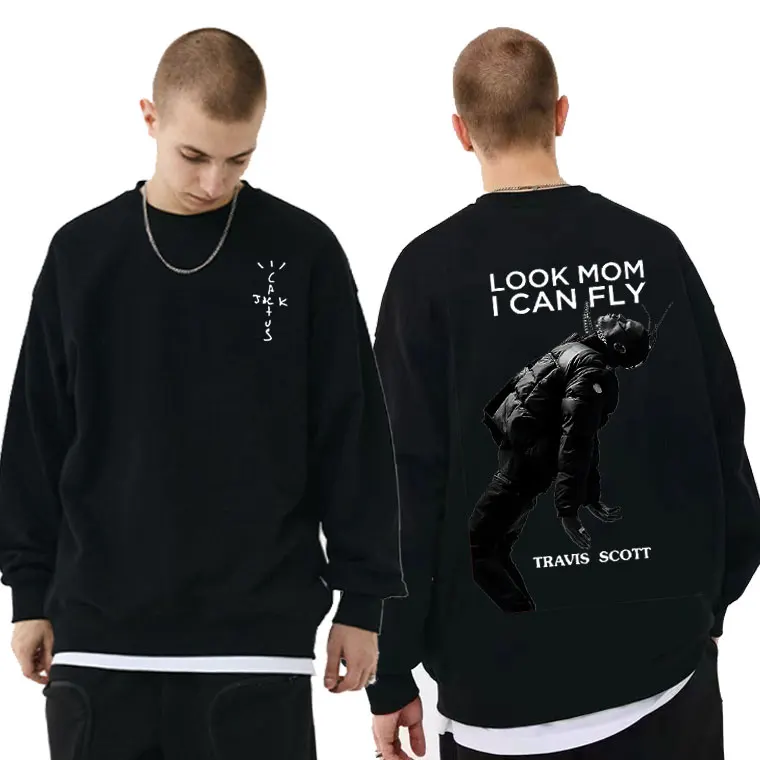 Top Fashion New LOOK MOM I CAN FLY Letter Logo Print Sweatshirt Cactus Jack Streetwear Travis Scott Pullover Men Women Clothes
Top Fashion New LOOK MOM I CAN FLY Letter Logo Print Sweatshirt Cactus Jack Streetwear Travis Scott Pullover Men Women Clothes