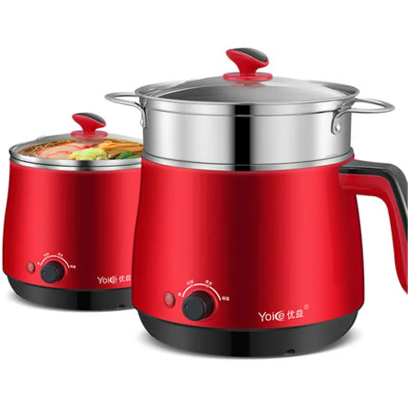 Household Electric Multi Cooker Hot Pot 1.5L 220V Cooking Pot 304 Stainless Steel Multifunction Cooker Heat Preservation
Household Electric Multi Cooker Hot Pot 1.5L 220V Cooking Pot 304 Stainless Steel Multifunction Cooker Heat Preservation
