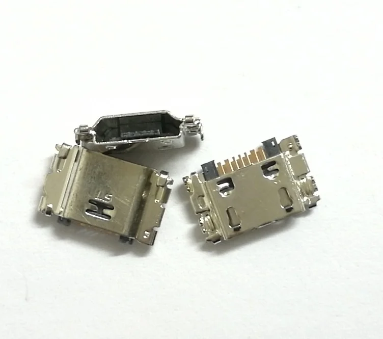 100 шт. микро USB 7 контактный мини разъем порт для зарядки мобильного телефона Samsung J5