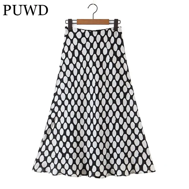 PUWD Casual Women High Waist Skirt 2021 Autumn Fashion Ladies High Street Vintage Skirt Female Digital Print A-line Skirt 
PUWD Casual Women High Waist Skirt 2021 Autumn Fashion Ladies High Street Vintage Skirt Female Digital Print A-line Skirt