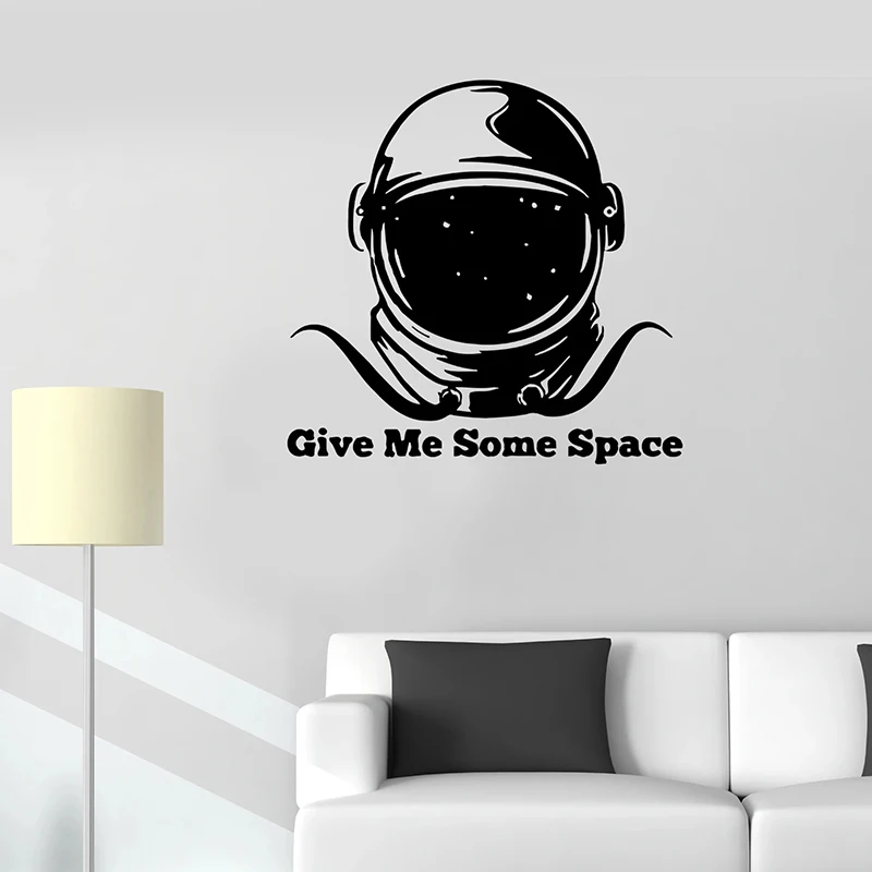 

Astronaut Wall Decal Space Suit Space Words Lettering Universe Theme Door Window Vinyl Stickers Kids Bedroom Art Home Decor Q929