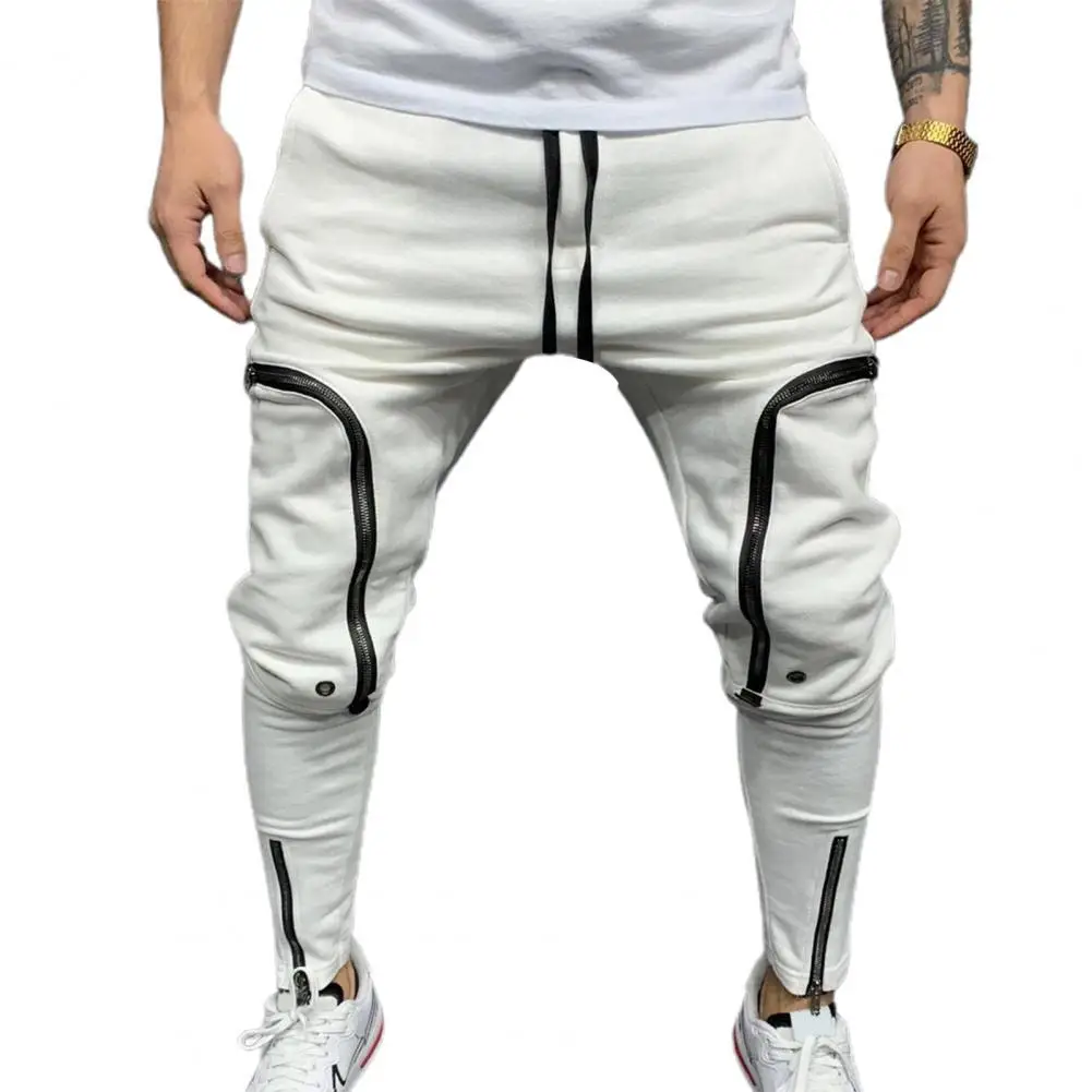 New Autumn Winter Men's Sweatpants Solid Color Drawstring Casual Multi Zippers Pockets Trousers Work Jogging Outdoor
New Autumn Winter Men's Sweatpants Solid Color Drawstring Casual Multi Zippers Pockets Trousers Work Jogging Outdoor