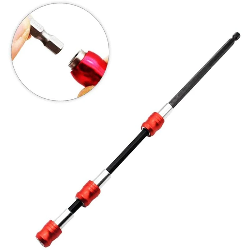 Drill Bit Extension 1/4inch Hex Shank 3 PCS Drill Bit Holder Extension Kit 105Angle Screwdriver Drill Attachment Bit
Drill Bit Extension 1/4inch Hex Shank 3 PCS Drill Bit Holder Extension Kit 105Angle Screwdriver Drill Attachment Bit