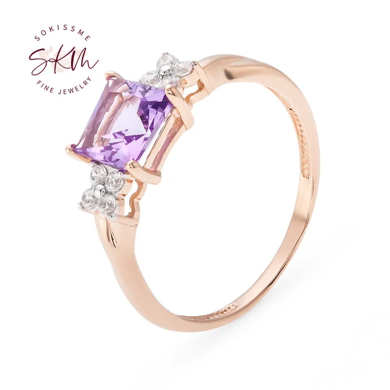 SKM AAA rings for women simple 14k 18k rose gold moissanite rings Engagement rings designer Promise Luxury Fine Jewelry
SKM AAA rings for women simple 14k 18k rose gold moissanite rings Engagement rings designer Promise Luxury Fine Jewelry