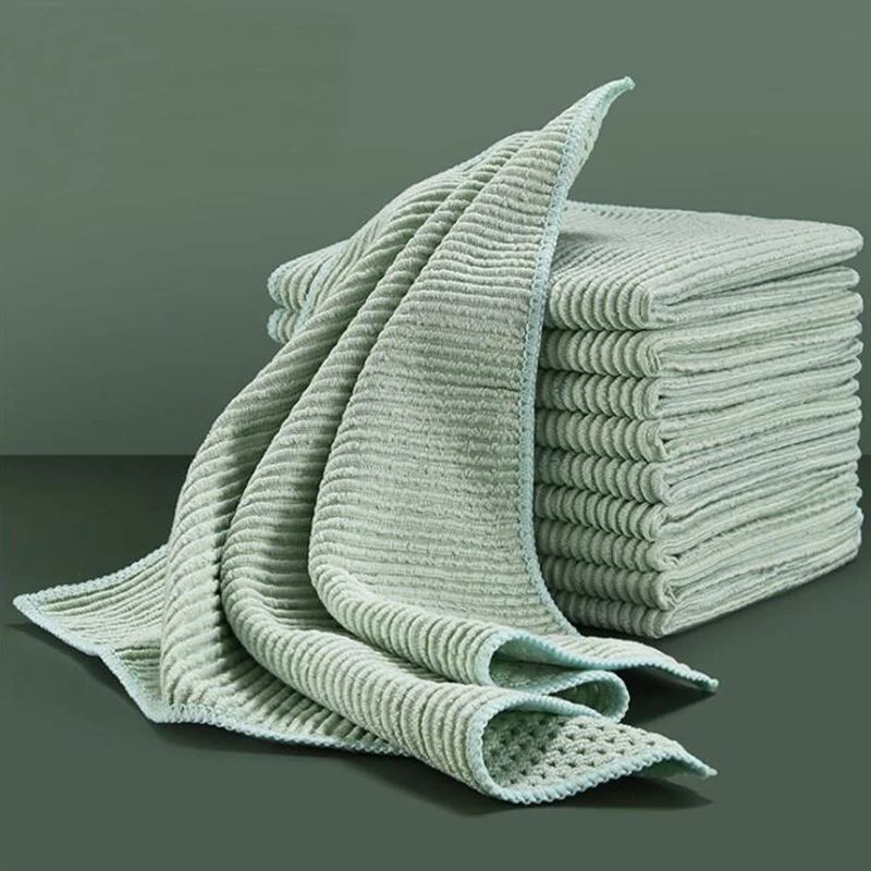 5/10pcs Rag Cleaning Cloth For Washing Dishs Kitchen Supplies Kitchen Double Side Absorbent Dishcloth Special Soft Kitchen Tool
5/10pcs Rag Cleaning Cloth For Washing Dishs Kitchen Supplies Kitchen Double Side Absorbent Dishcloth Special Soft Kitchen Tool