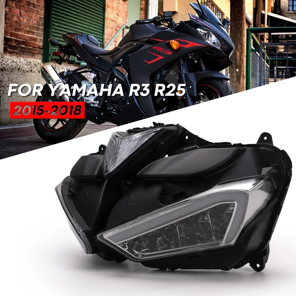 Motorcycle Accessories Applicable to YZF R25 R3 Headlight Shell YZF R25/ YZF R3 2013 2014 2015 2016 2018
Motorcycle Accessories Applicable to YZF R25 R3 Headlight Shell YZF R25/ YZF R3 2013 2014 2015 2016 2018