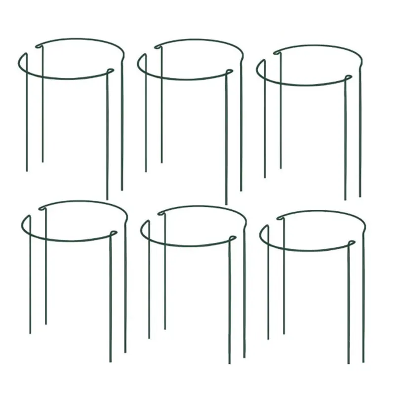 12 Pcs Plant Support Stake Metal Garden Plant Stake Green Half Round Plant Support Ring Plant Cage Plant Support 25X40cm
12 Pcs Plant Support Stake Metal Garden Plant Stake Green Half Round Plant Support Ring Plant Cage Plant Support 25X40cm