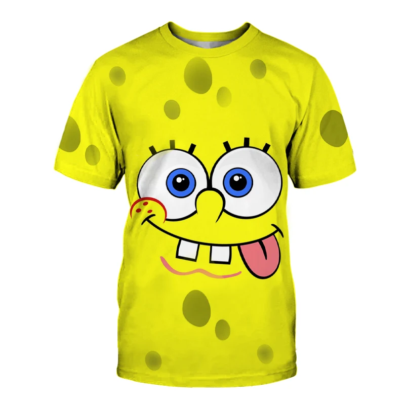 Summer Anime New 2021 Sponge T-Shirt 3d Printing Boys And Girls Cartoon O-Neck Shirt Breathable Sponge Jacket Hip Hop Large Size
Summer Anime New 2021 Sponge T-Shirt 3d Printing Boys And Girls Cartoon O-Neck Shirt Breathable Sponge Jacket Hip Hop Large Size