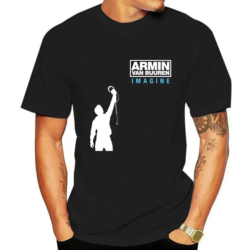 Armin Van Buuren Imagine Mens Hip-hop T-Shirts Design O Neck Black Summer Short Sleeves T Shirt Fashion Fashion Men's T Shirt
Armin Van Buuren Imagine Mens Hip-hop T-Shirts Design O Neck Black Summer Short Sleeves T Shirt Fashion Fashion Men's T Shirt