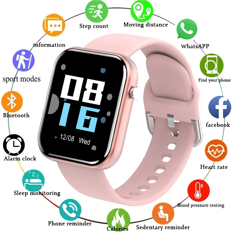 LIGE 2021 New Full Touch Screen Smart Watch Women Multifunctional Sport Heart Rate Blood Pressure IP68 Waterproof Smartwatch+Box
LIGE 2021 New Full Touch Screen Smart Watch Women Multifunctional Sport Heart Rate Blood Pressure IP68 Waterproof Smartwatch+Box