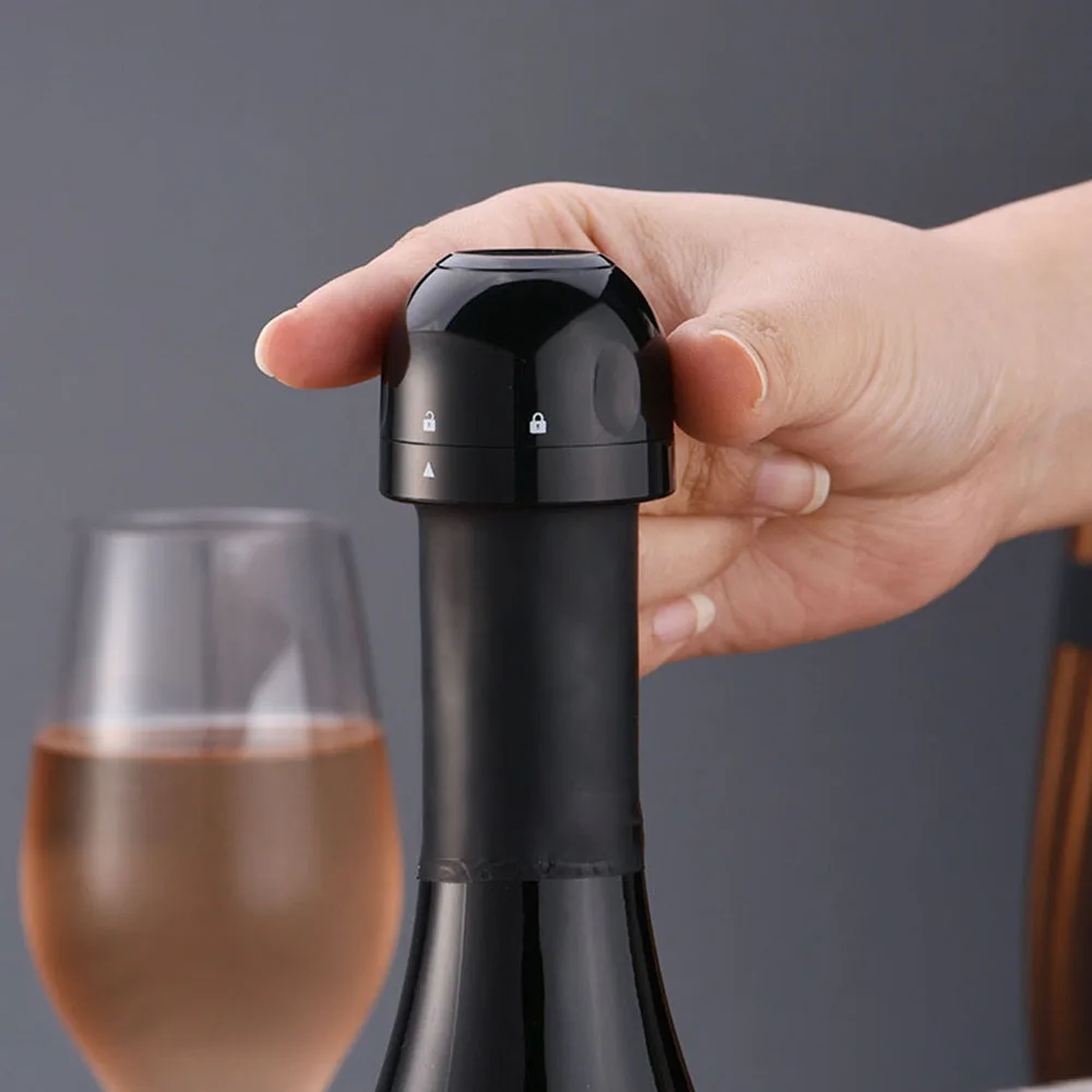 Vacuum Red Wine Bottle Cap Stopper Silicone Sealed Champagne Bottle Stopper Retain Freshness Wine Plug Kitchen Bar Tools
Vacuum Red Wine Bottle Cap Stopper Silicone Sealed Champagne Bottle Stopper Retain Freshness Wine Plug Kitchen Bar Tools