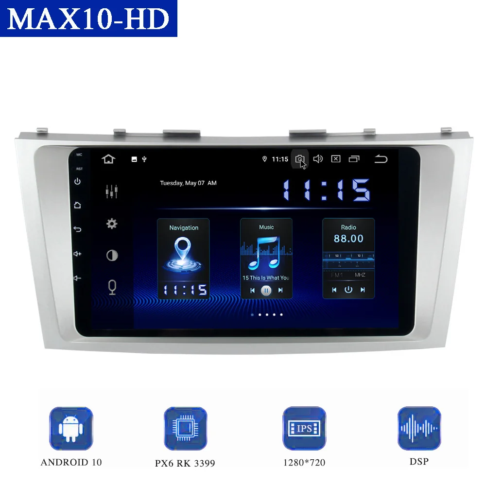 Dasaita For Toyota Camry 2006 2007 2008 2009 2010 2011 Android 10.0 Car Radio GPS Navigation CarPlay DSP 1280*720 4GB+64GB Audio
Dasaita For Toyota Camry 2006 2007 2008 2009 2010 2011 Android 10.0 Car Radio GPS Navigation CarPlay DSP 1280*720 4GB+64GB Audio