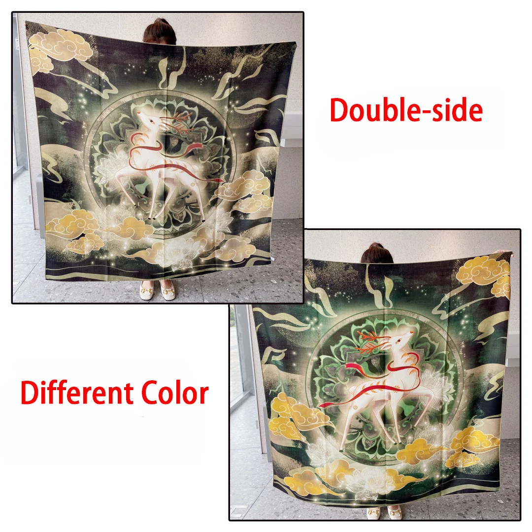 70% Cashmere 30% Silk Scarf Women Thin Shawl Vintage Paisley Hijab Winter Kerchief Hand Rolled Stole Bandana 135*135cm
70% Cashmere 30% Silk Scarf Women Thin Shawl Vintage Paisley Hijab Winter Kerchief Hand Rolled Stole Bandana 135*135cm