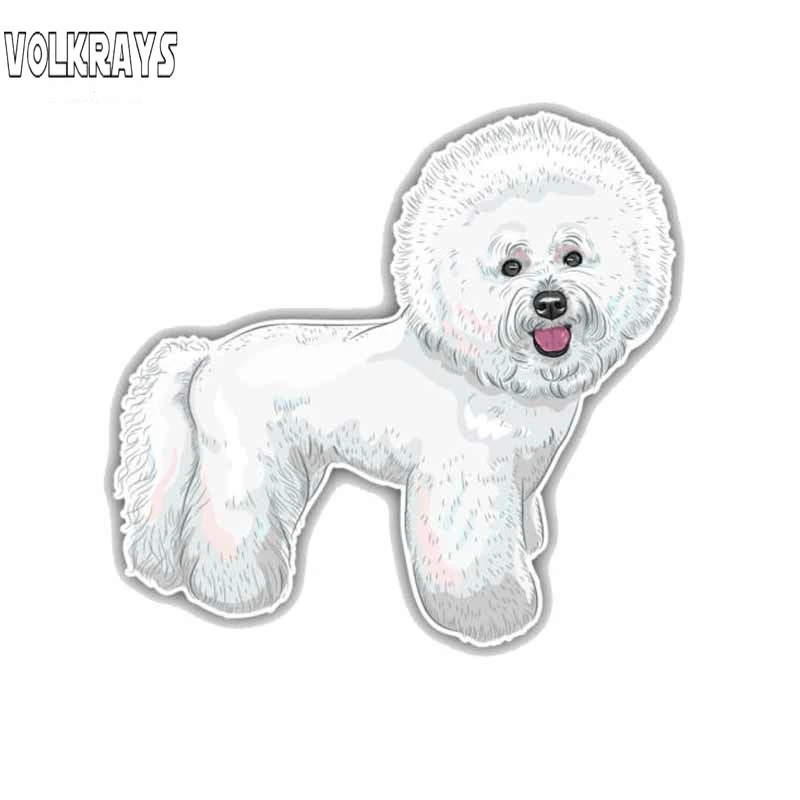 Volkrays Lifelike Car Sticker Bichon Frise Breed Dog Accessories Reflective Waterproof Cover Scratches Vinyl Decal,12cm*13cm
Volkrays Lifelike Car Sticker Bichon Frise Breed Dog Accessories Reflective Waterproof Cover Scratches Vinyl Decal,12cm*13cm