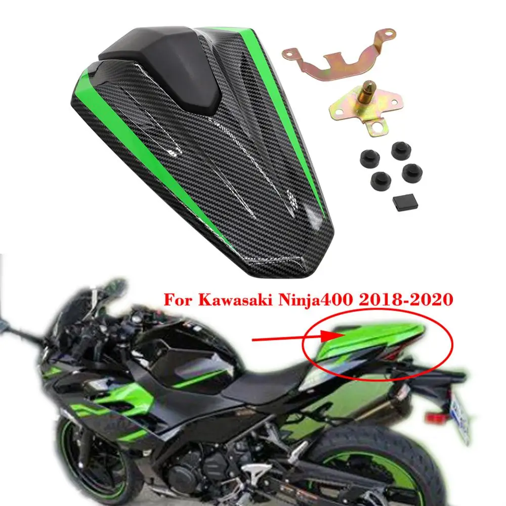 Motorcycle Rear Pillion Cowl Passenger Seat Back Cover Fairing Cowl for Kawasaki Ninja400 Z400 2018 2019 2020 Carbon Green ABS
Motorcycle Rear Pillion Cowl Passenger Seat Back Cover Fairing Cowl for Kawasaki Ninja400 Z400 2018 2019 2020 Carbon Green ABS